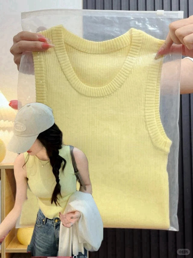 Knitted Camisole Top | Tajstylo