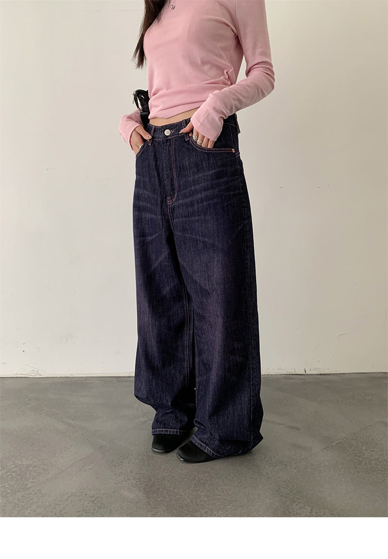 Retro Wide Leg Jeans | Tajstylo