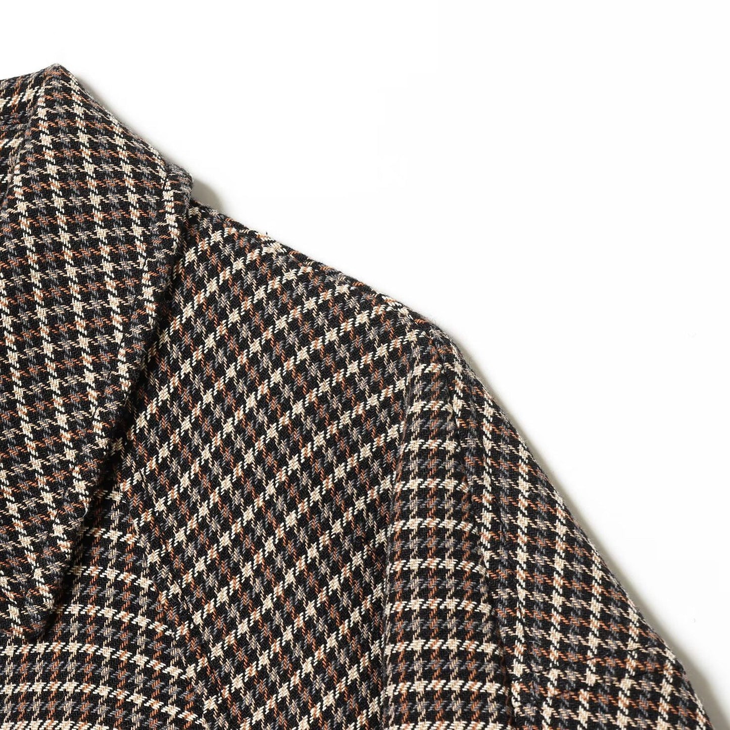 Houndstooth Jacket and Waistband Skirt Pants Set | Tajstylo