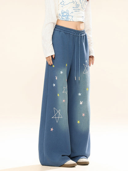 Loose Casual Wide Leg Pants | Tajstylo