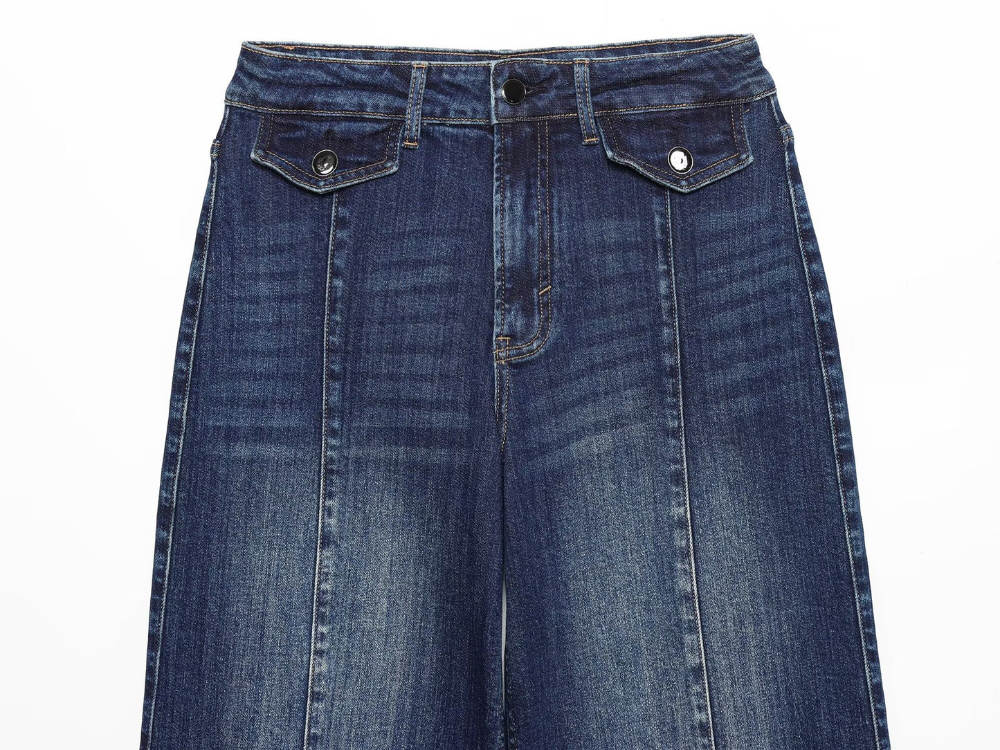 Classic High Waist Wide Leg Jeans | Tajstylo