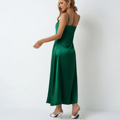 Pleated Sleeveless Dress | Tajstylo