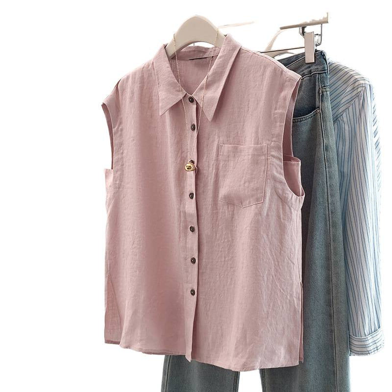 Woman wearing Loose Casual Shirt for Women in a casual setting