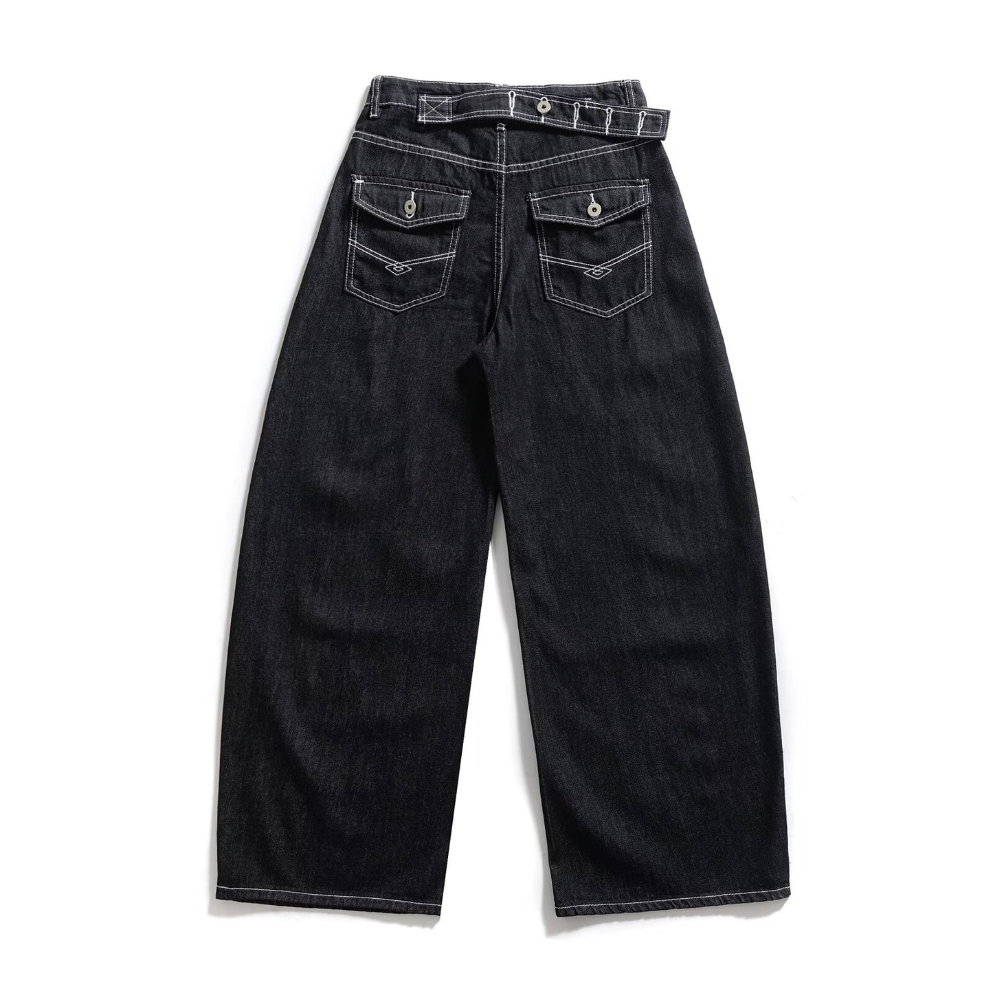 Woman wearing Classic Versatile Fashionable Denim Jeans in a casual setting