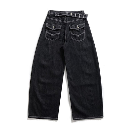 Woman wearing Classic Versatile Fashionable Denim Jeans in a casual setting