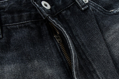 Distressed Vintage Combat Denim Pants | Tajstylo