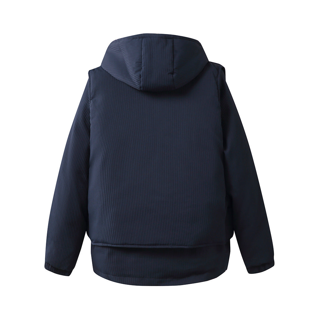 Two Piece Hooded Down Jacket | Tajstylo