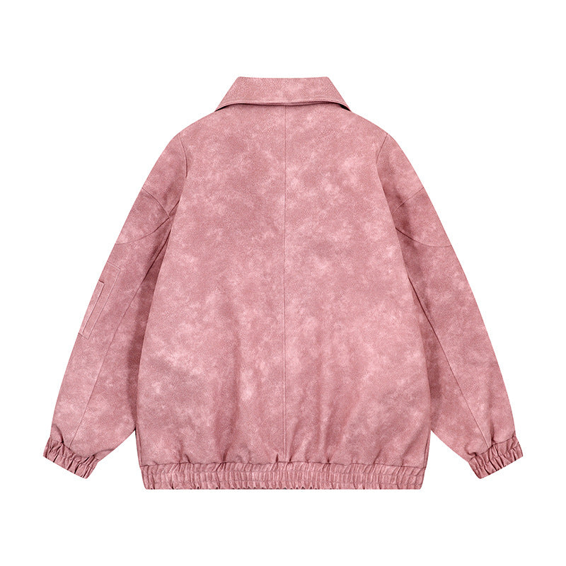 Suede Collar Jacket for Women | Tajstylo