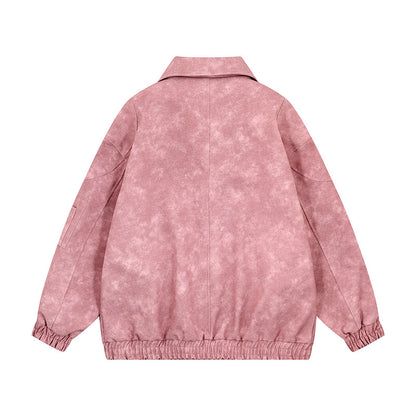 Suede Collar Jacket for Women | Tajstylo
