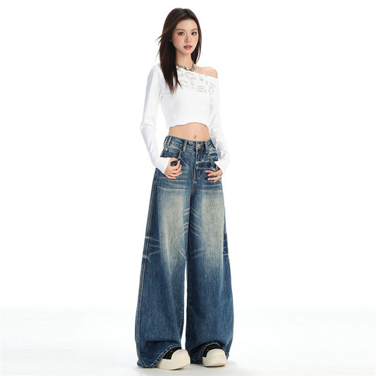Cat-Whisker Embroidered Jeans | Tajstylo