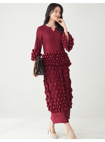 Elegant Two-Piece T-Shirt and Fitted Skirt Set | Tajstylo