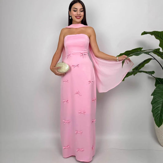 Sleeveless Solid Color Midi Dress | Tajstylo