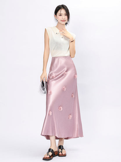3D Floral Skirt for Women | Tajstylo