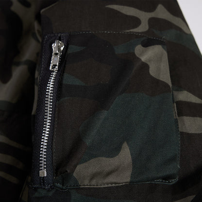 Camouflage Cotton Padded Jacket | Tajstylo