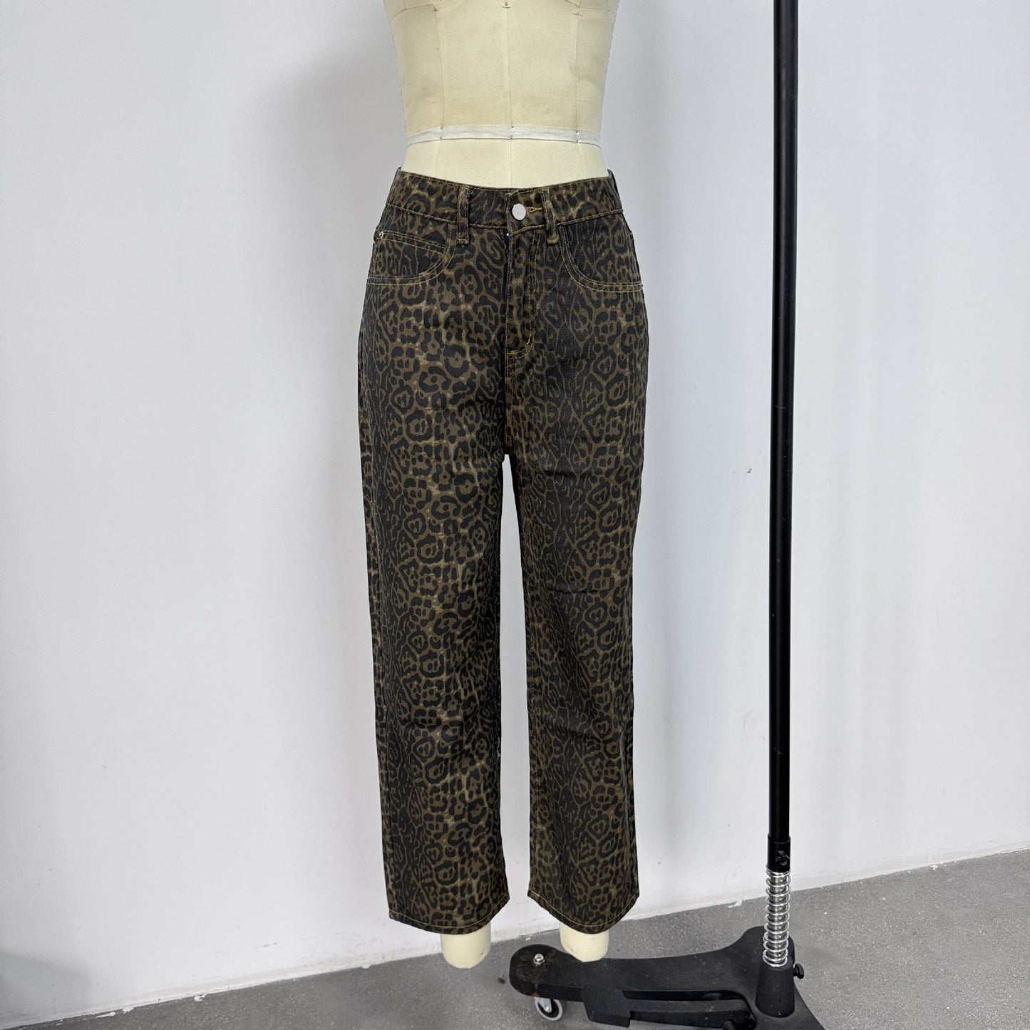 Leopard Print Jeans for Women | Tajstylo