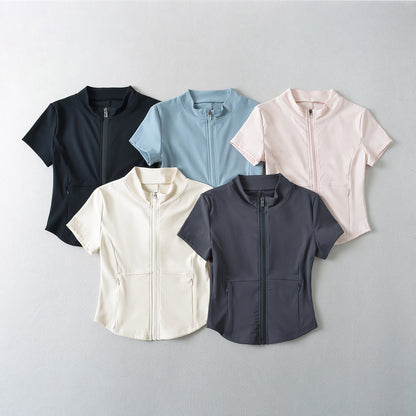 Zipper Short Top | Tajstylo