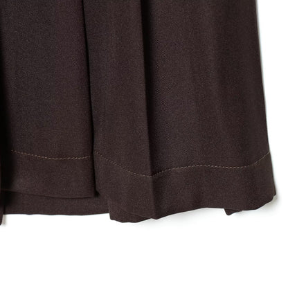 Wide Pleated Midi Skirt | Tajstylo
