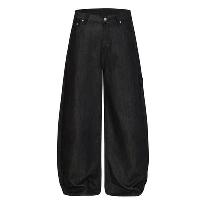 Women's Wide Leg Patchwork Jeans | Tajstylo