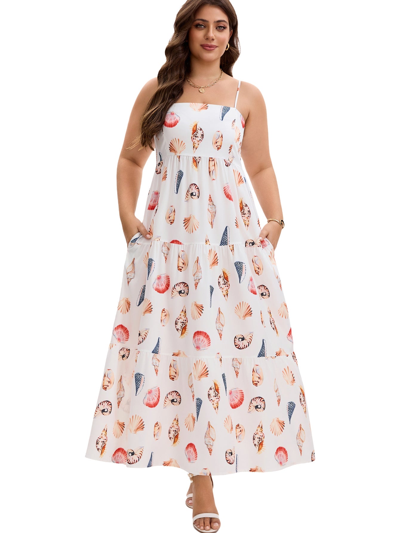 Layered Beach Maxi Dress | Tajstylo