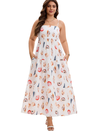 Layered Beach Maxi Dress | Tajstylo