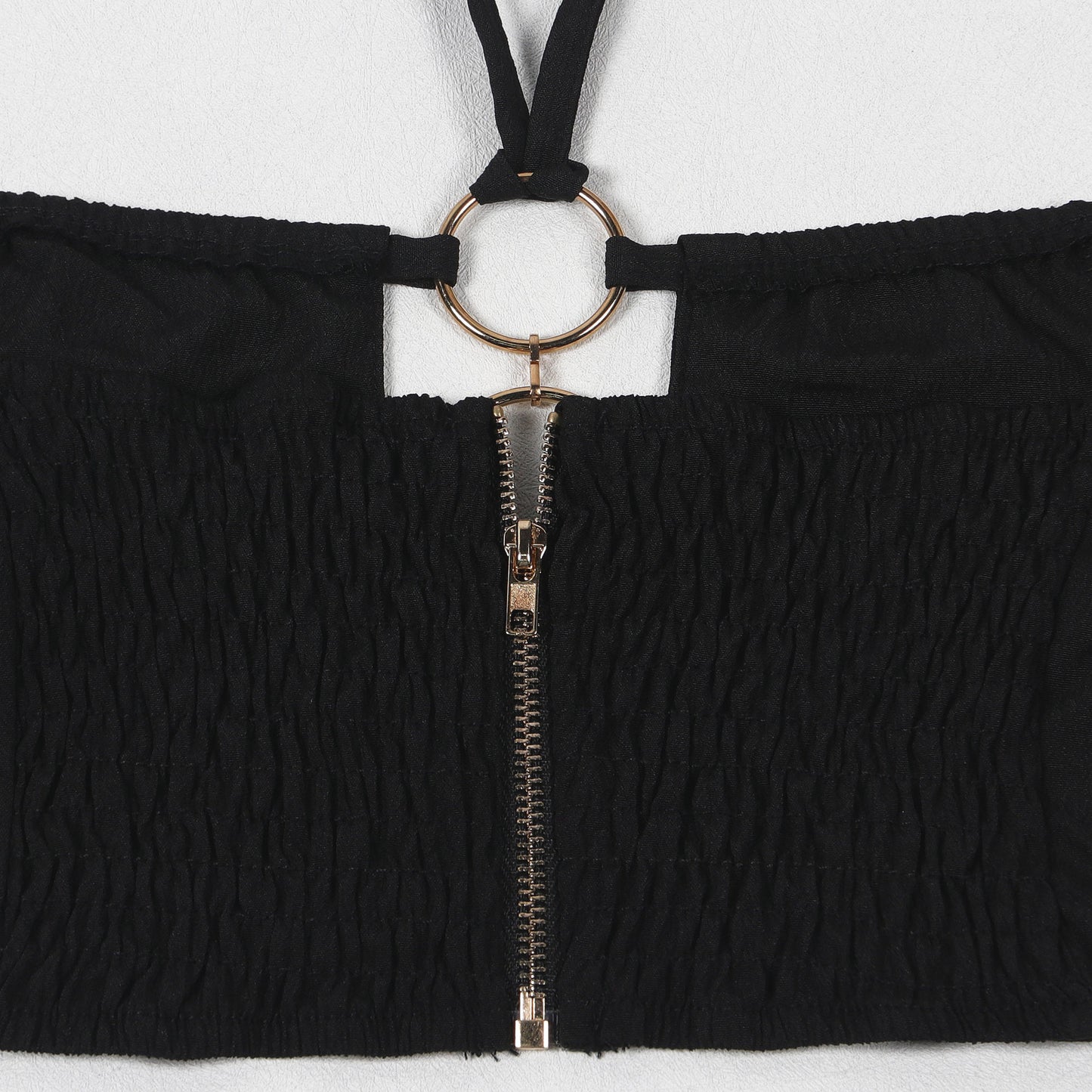 Flattering Ripped Fitted Two-Piece Nightclub Outfit | Tajstylo
