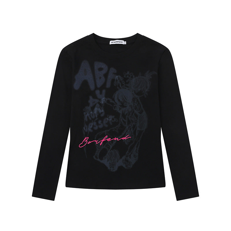 Subculture Graffiti Long Sleeve T-Shirt | Tajstylo