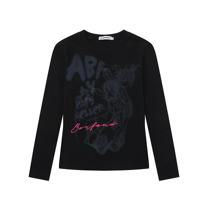 Subculture Graffiti Long Sleeve T-Shirt | Tajstylo