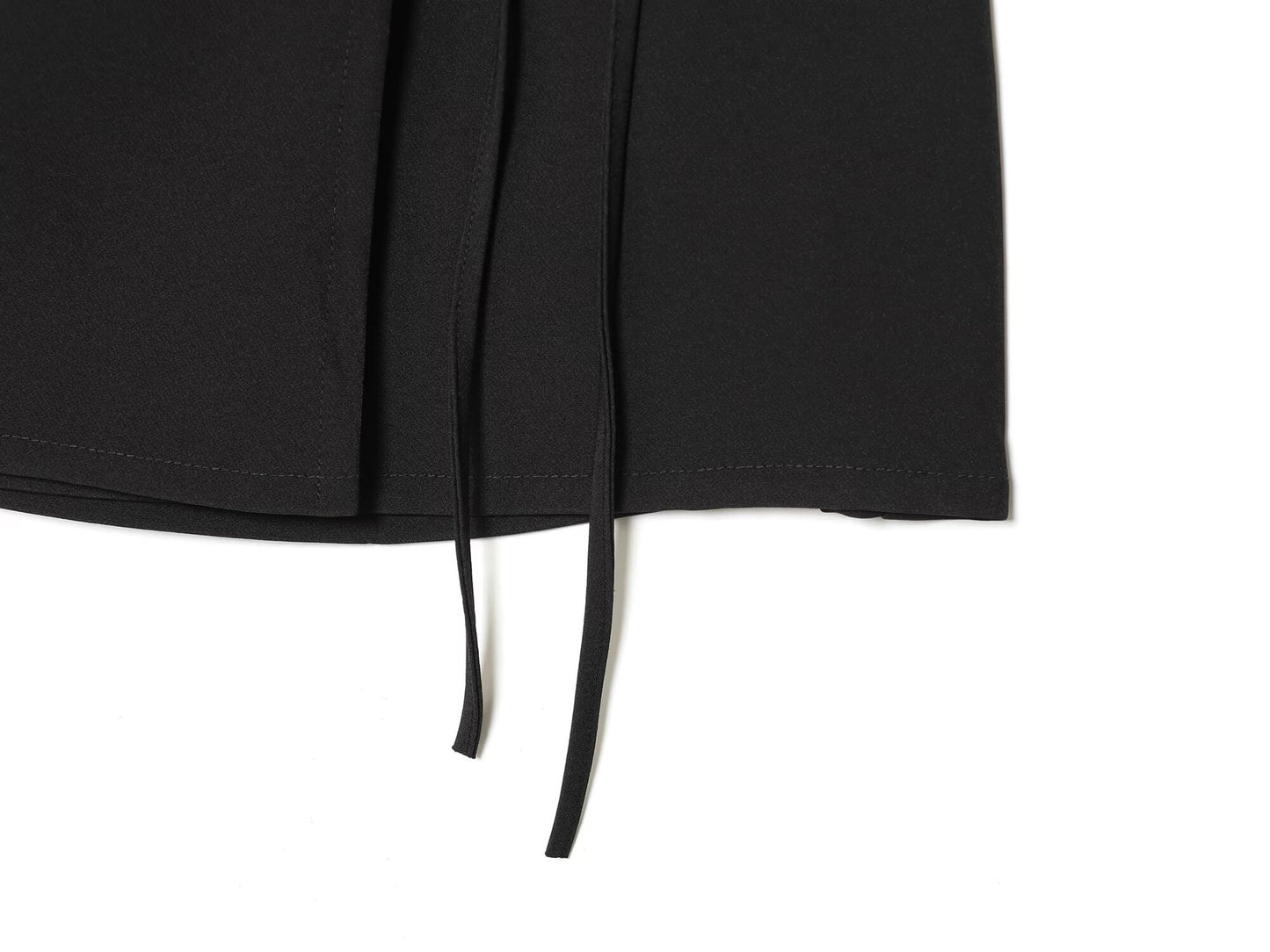 Fitted Suit Dress Wrap Waist A-Line Mini Skirt | Tajstylo
