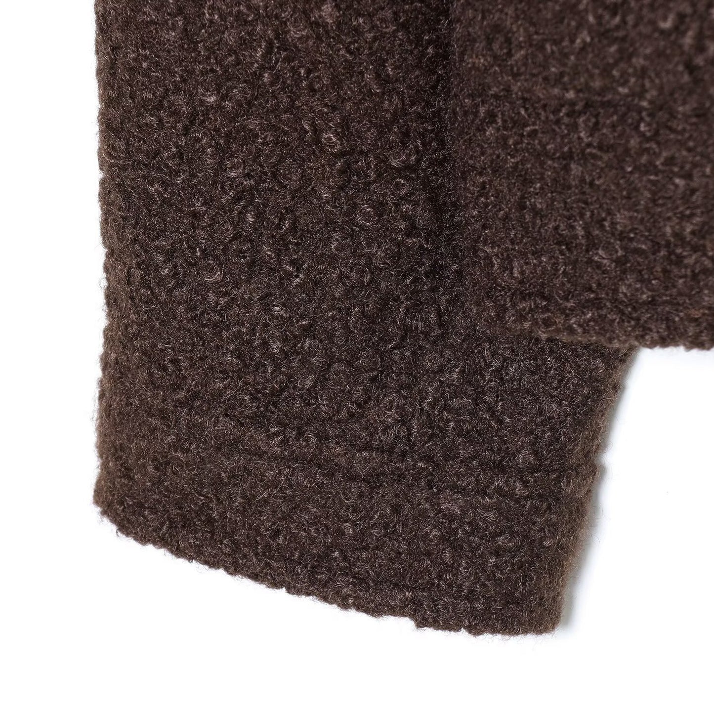 Hairy Collar Twill Coat | Tajstylo