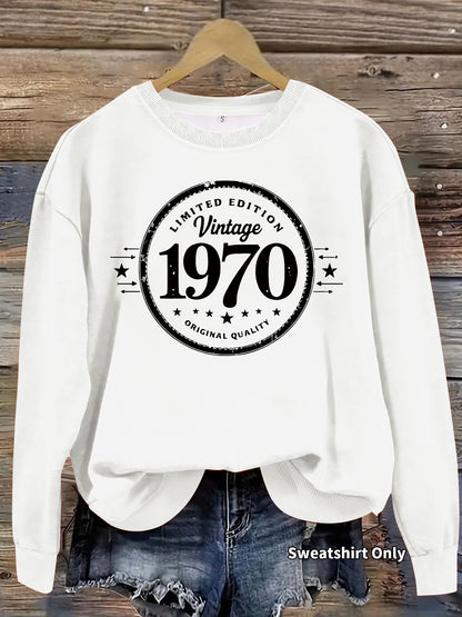 1970 Printed Hoodie for Women | Tajstylo