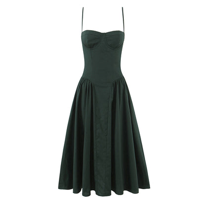 One Shoulder Pleated Maxi Dress | Tajstylo