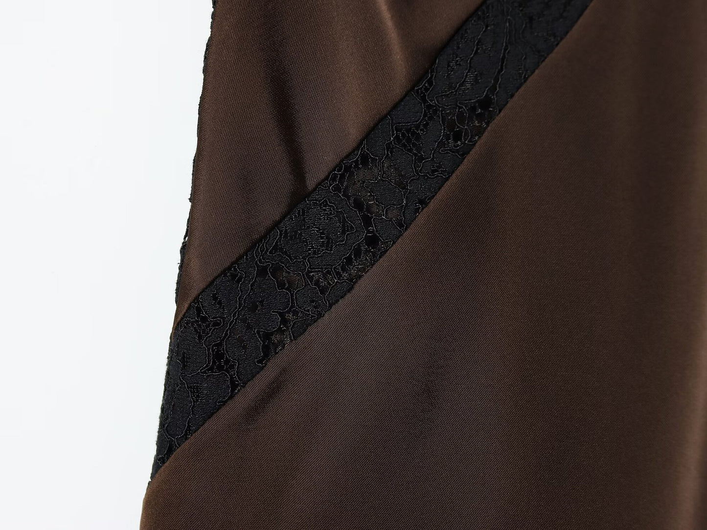 Satin Asymmetric Midi Dress | Tajstylo