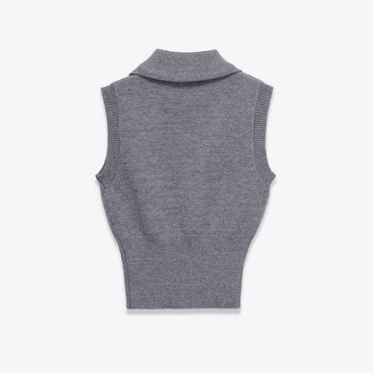 POLO Knitted Tank Top | Tajstylo
