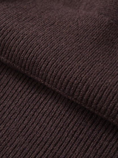 Asymmetric Bracelet Knit Sweater | Tajstylo