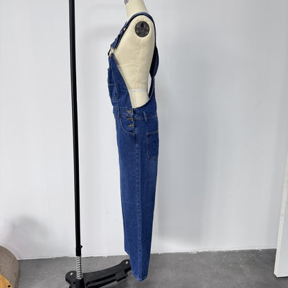 Strap Denim Pants for Women | Tajstylo