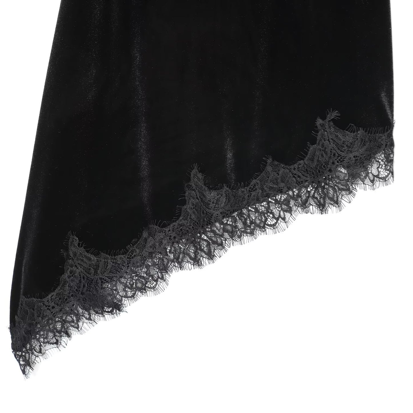 Velvet Lace Midi Dress | Tajstylo