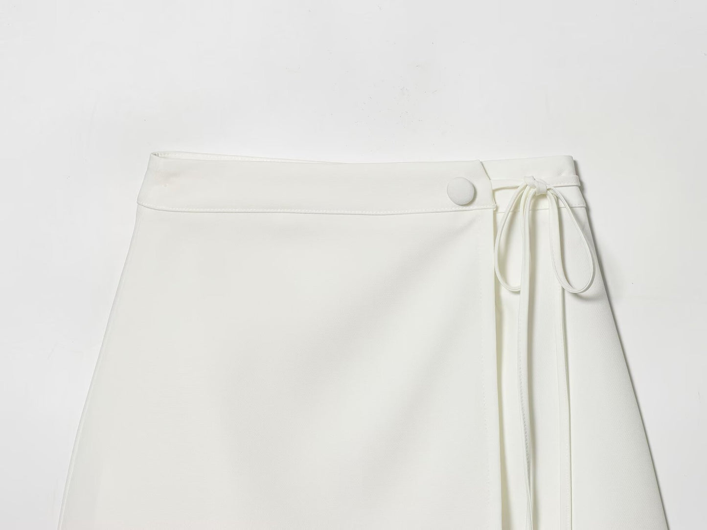 Fitted Suit Dress Wrap Waist A-Line Mini Skirt | Tajstylo