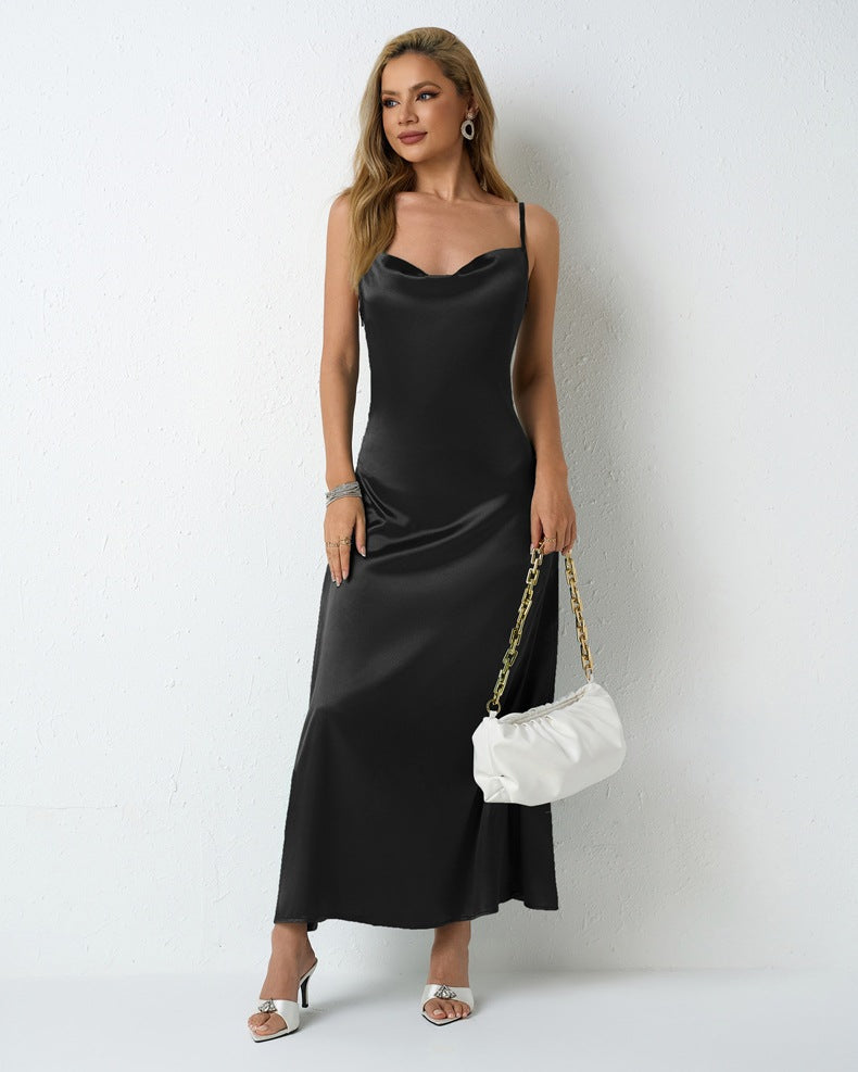 Pleated Sleeveless Dress | Tajstylo