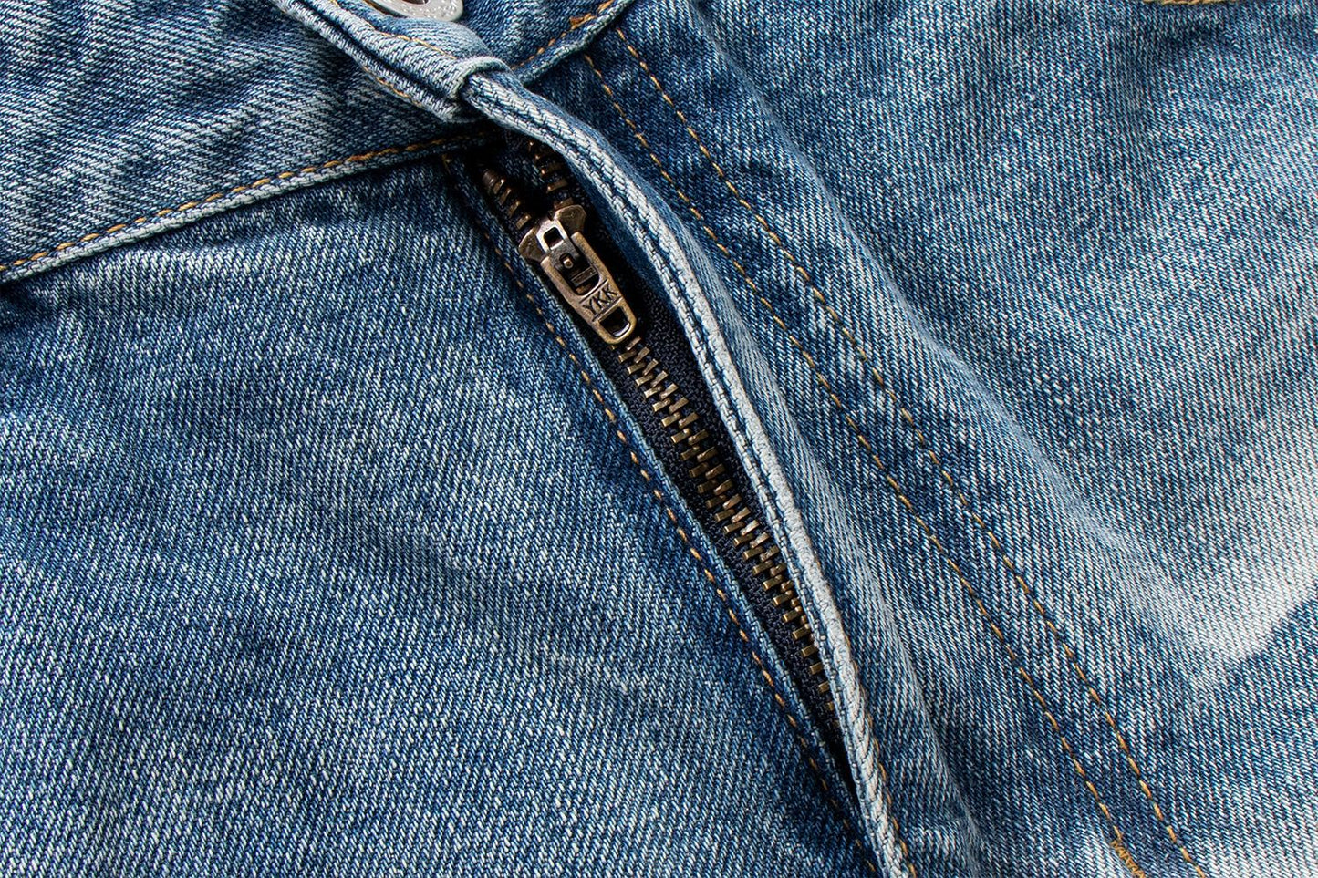 Vintage Distressed Straight Leg Denim Pants | Tajstylo