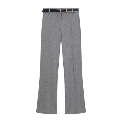 Herringbone A-Line Vest and Flared Leggings Set | Tajstylo