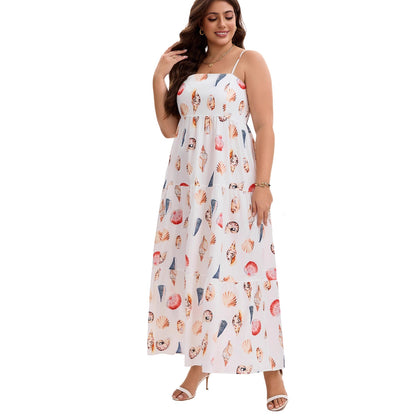 Woman wearing Layered Beach Maxi Dress in a sunny beach setting