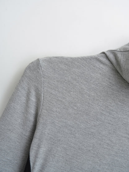 Elastic Waist Slimming Long Sleeve Top | Tajstylo
