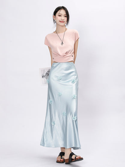 3D Floral Skirt for Women | Tajstylo