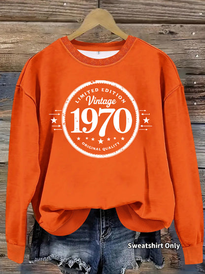 1970 Printed Hoodie for Women | Tajstylo
