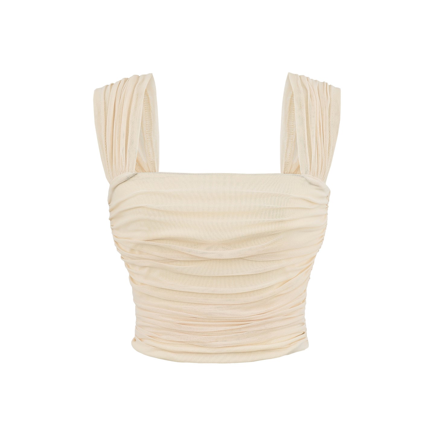 Wrinkled Camisole Vest | Tajstylo