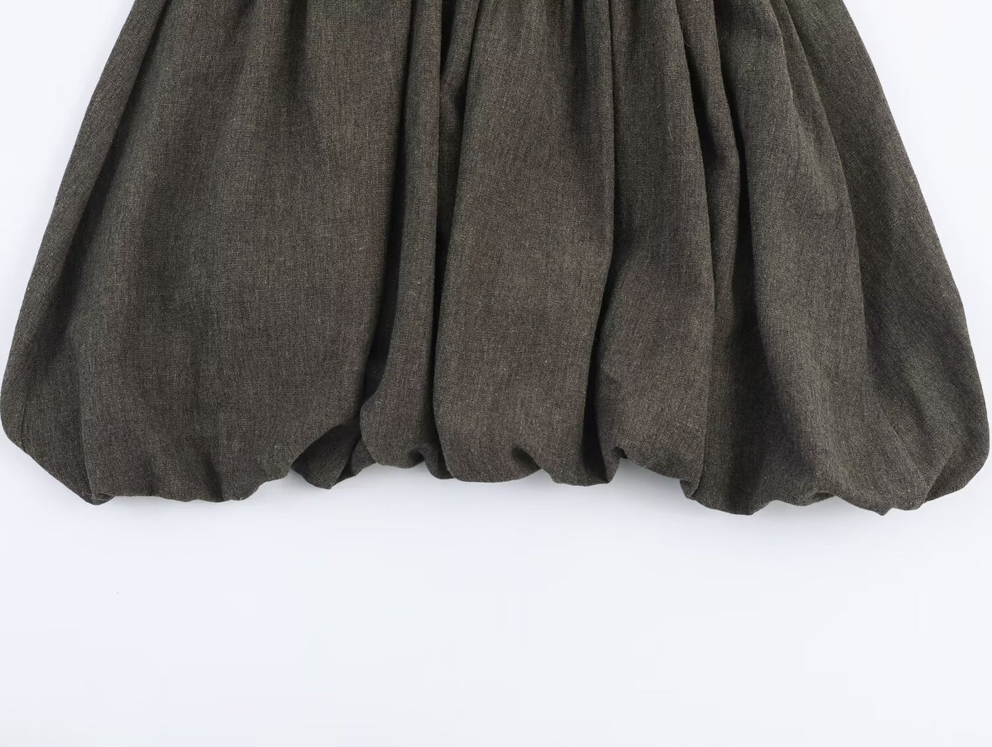 Versatile Balloon Silhouette Mini Dress | Tajstylo