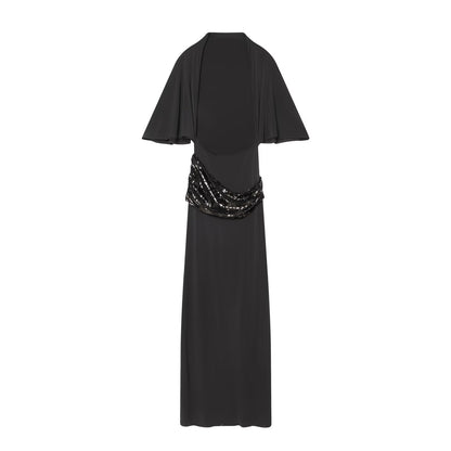 Pearl Belt Midi Dress | Tajstylo