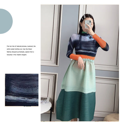 Miyake Pleated Corset Top | Tajstylo