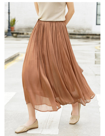 Elegant A-Line Skirt for Women | Tajstylo