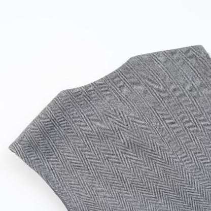 Herringbone A-Line Vest and Flared Leggings Set | Tajstylo